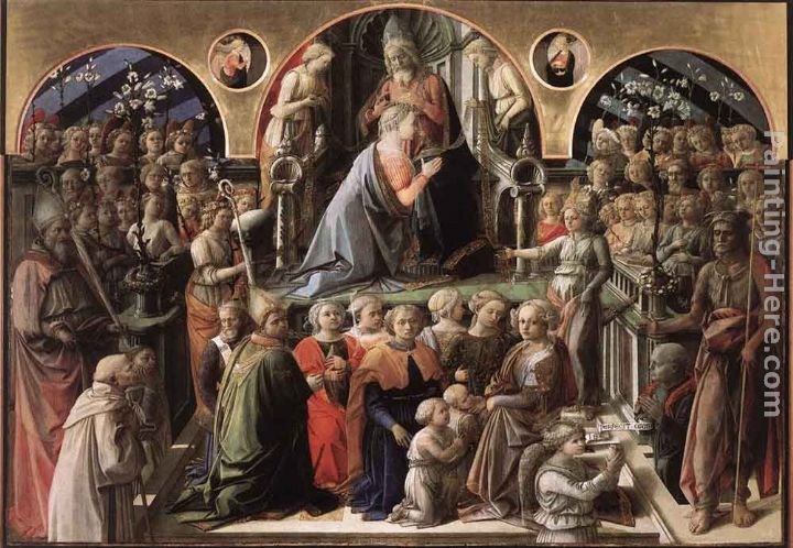Fra Filippo Lippi Coronation of the Virgin
